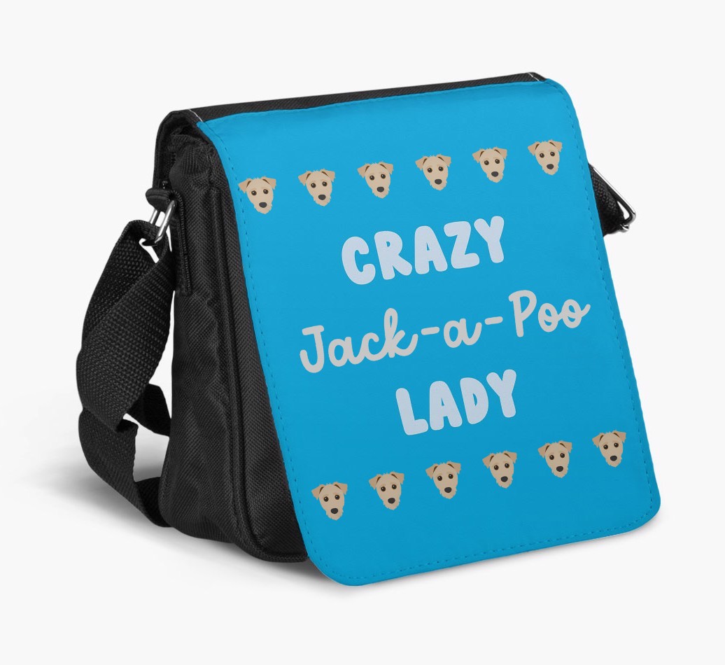 Crazy {breedShortName} Lady : Personalized {breedFullName} Walking Bag