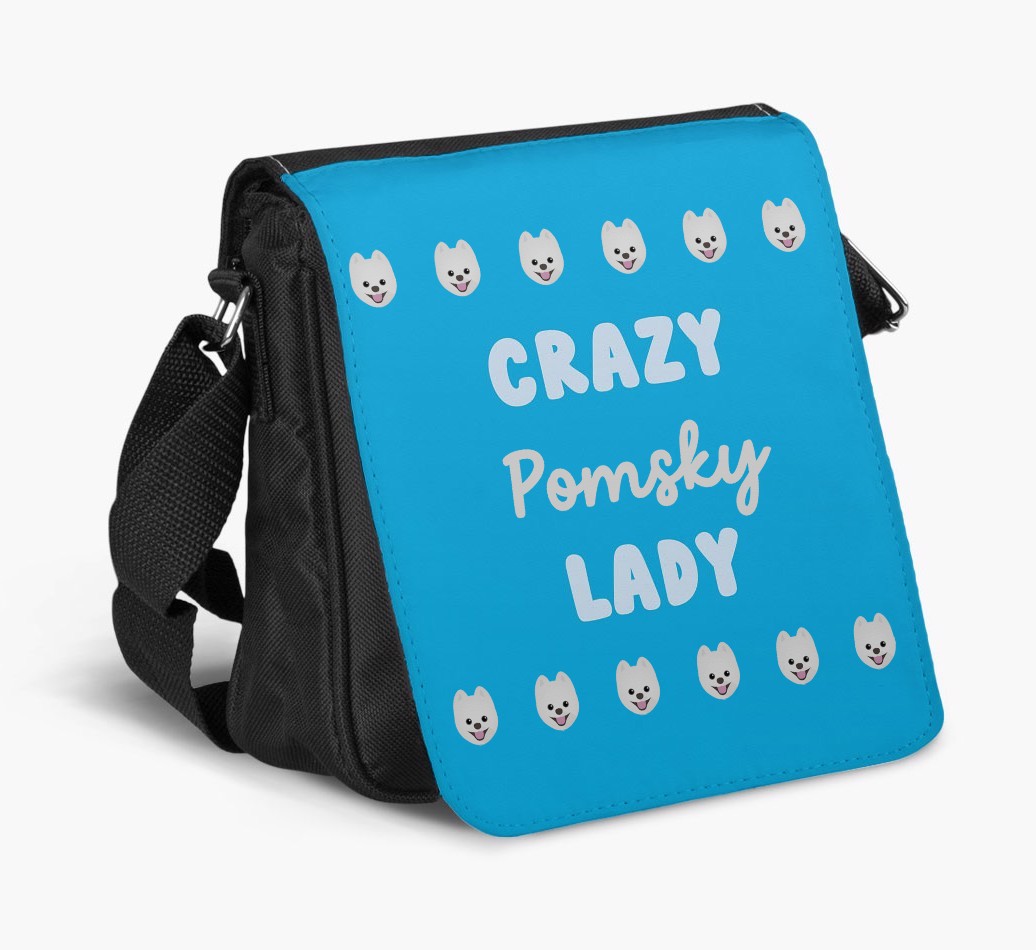 Crazy {breedShortName} Lady : Personalized {breedFullName} Walking Bag