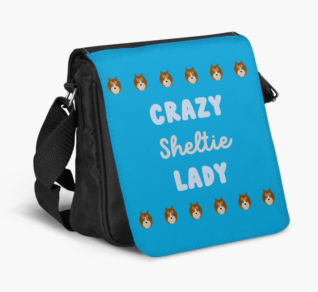 Crazy {breedShortName} Lady : Personalized {breedFullName} Walking Bag