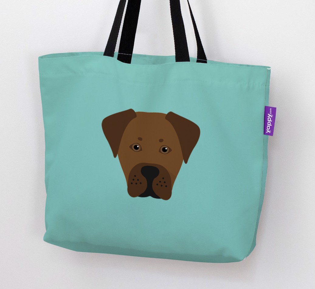 Dog Icon Canvas Bag