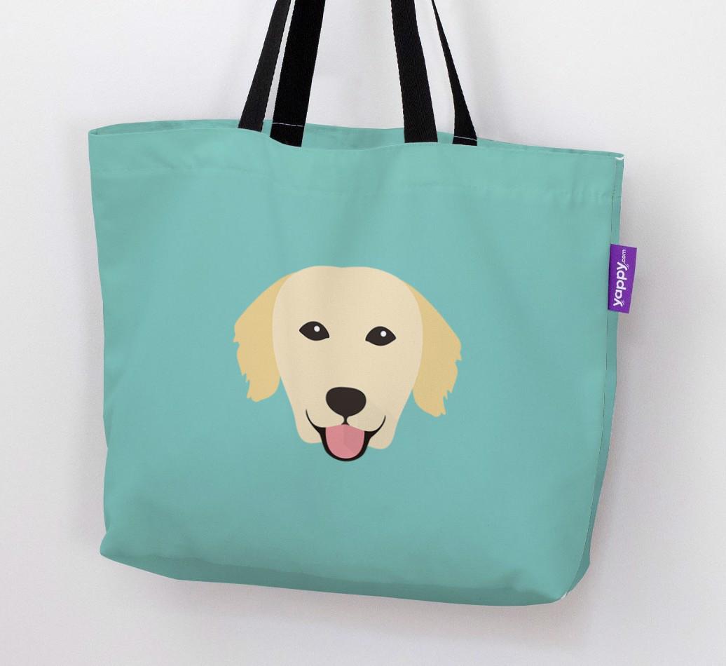 Dog Icon Canvas Bag