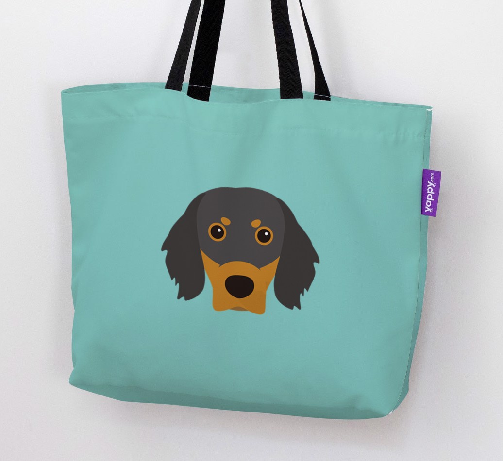 Dog Icon Canvas Bag