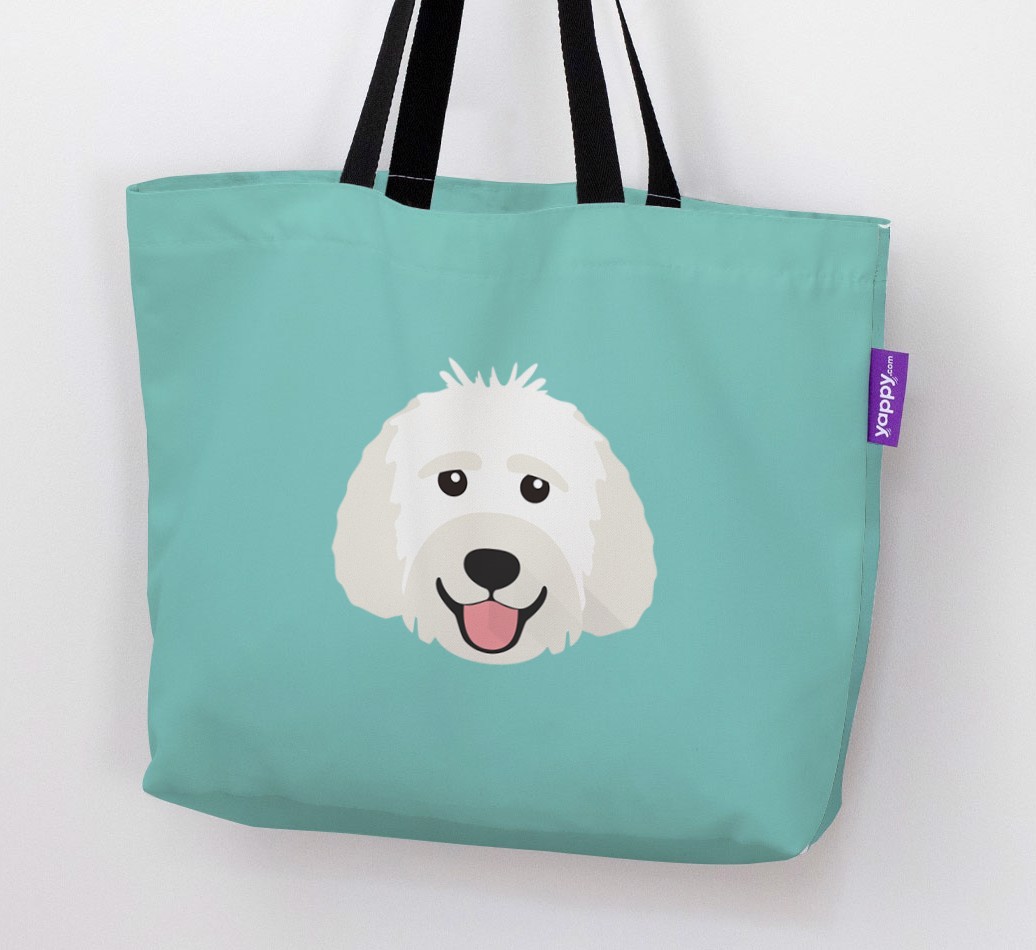 Dog Icon Canvas Bag