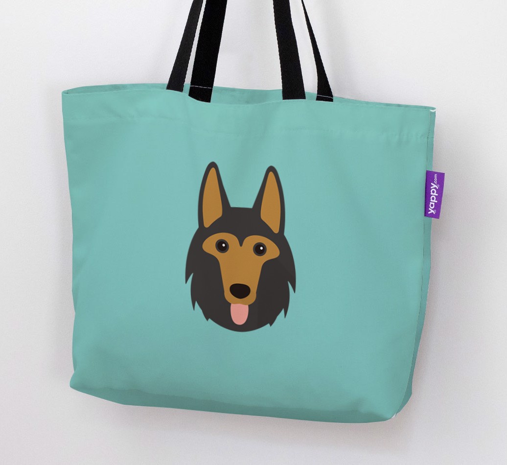 Dog Icon Canvas Bag