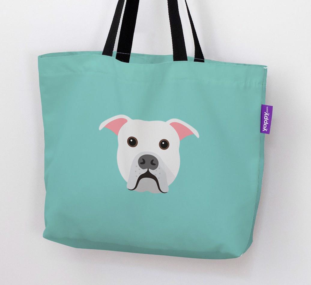 Dog Icon Canvas Bag