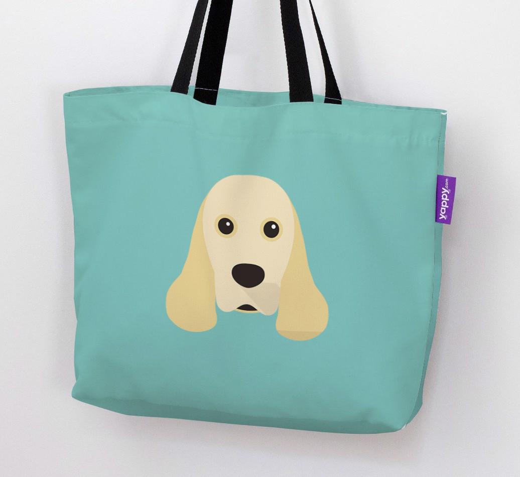 Dog Icon Canvas Bag
