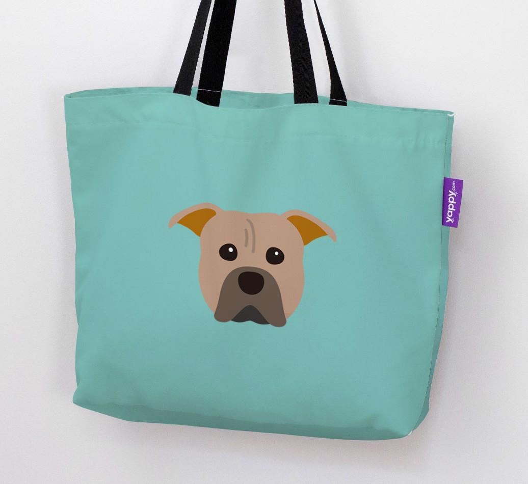 Dog Icon Canvas Bag