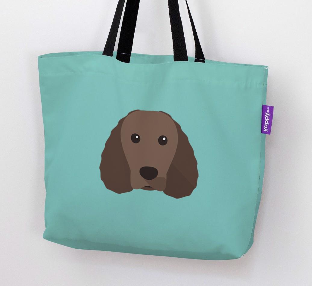 Dog Icon Canvas Bag