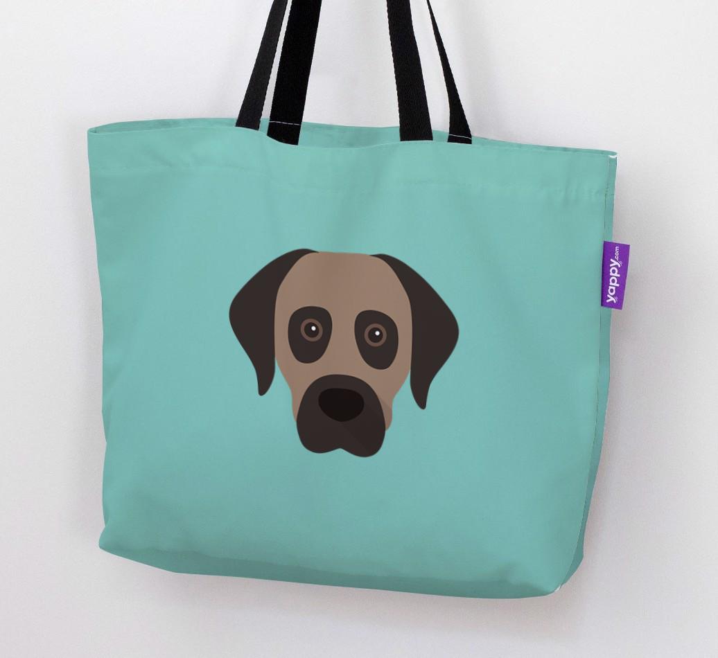 Dog Icon Canvas Bag