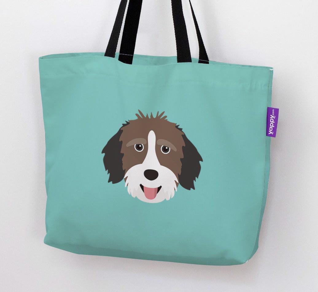 Dog Icon Canvas Bag