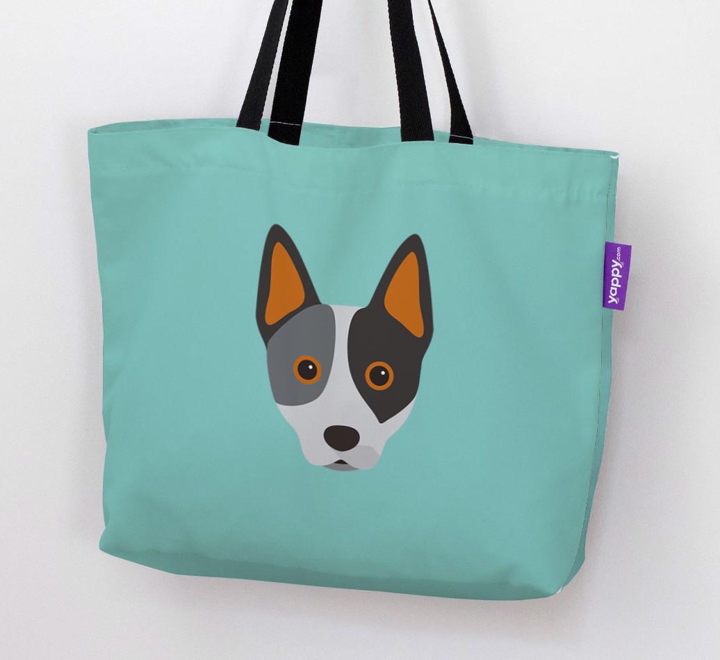 Dog Icon Canvas Bag