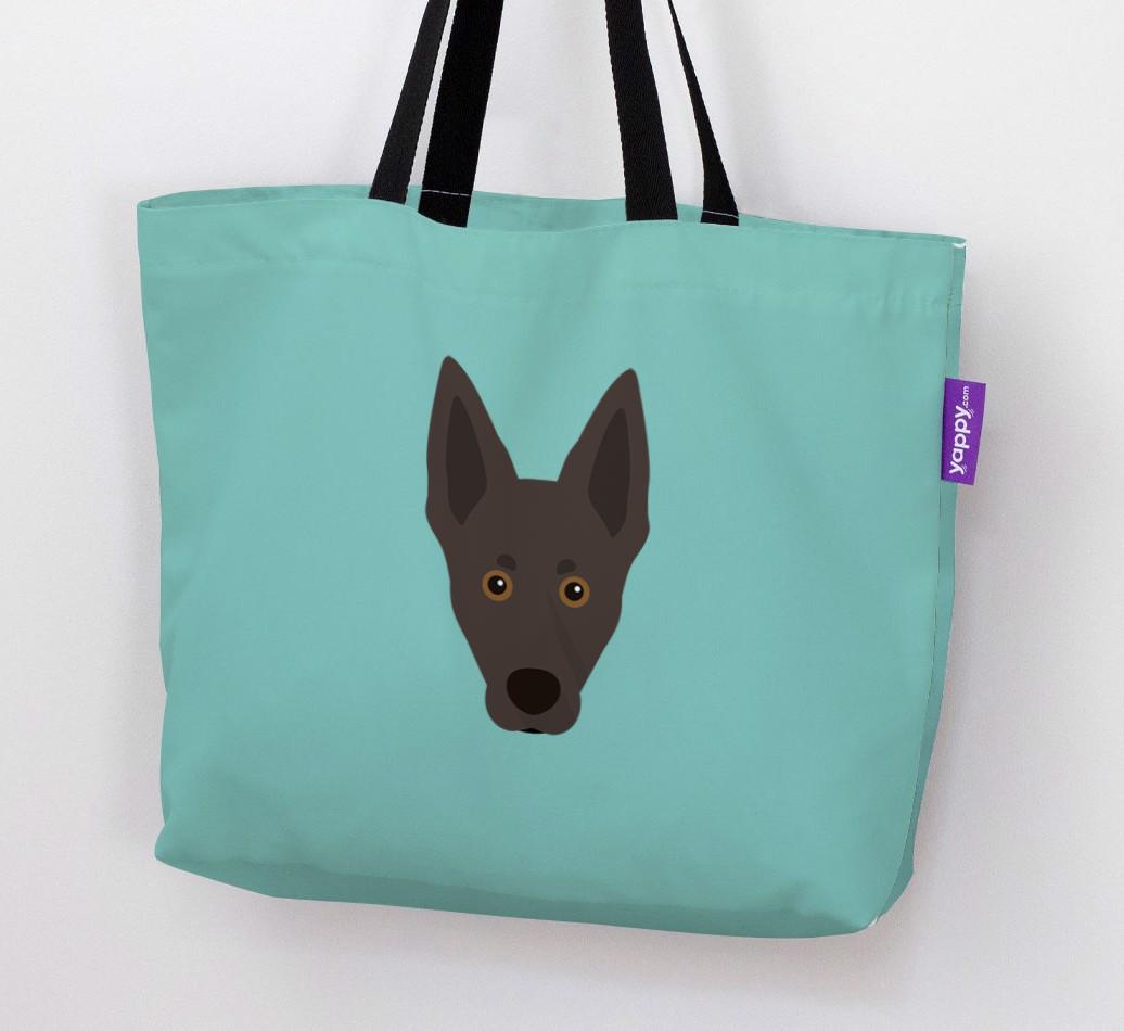 Dog Icon Canvas Bag
