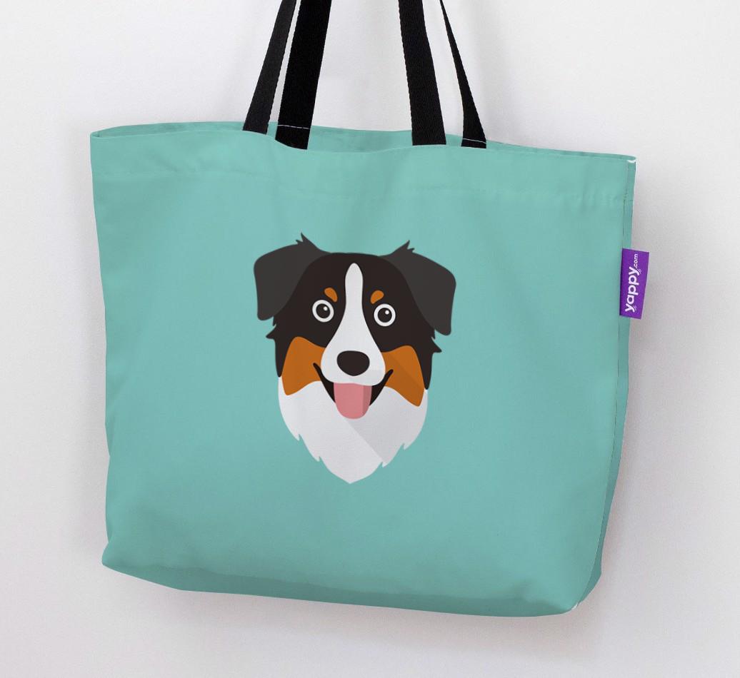 Dog Icon Canvas Bag