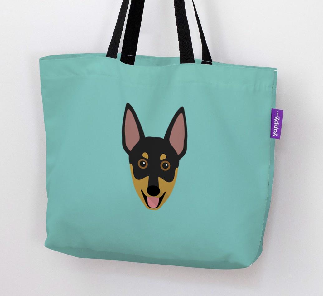 Dog Icon Canvas Bag