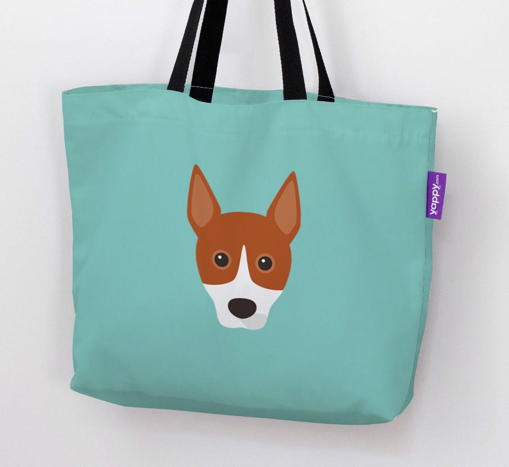 Dog Icon Canvas Bag