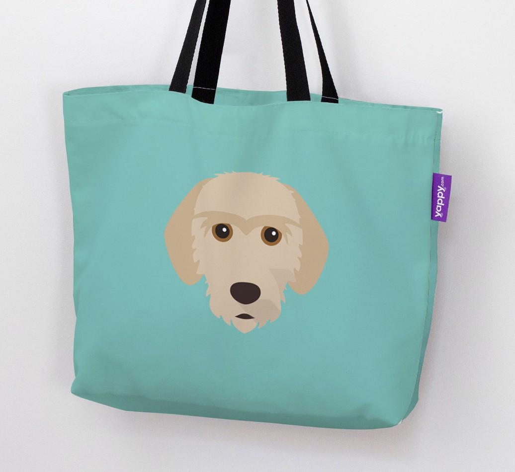 Dog Icon Canvas Bag