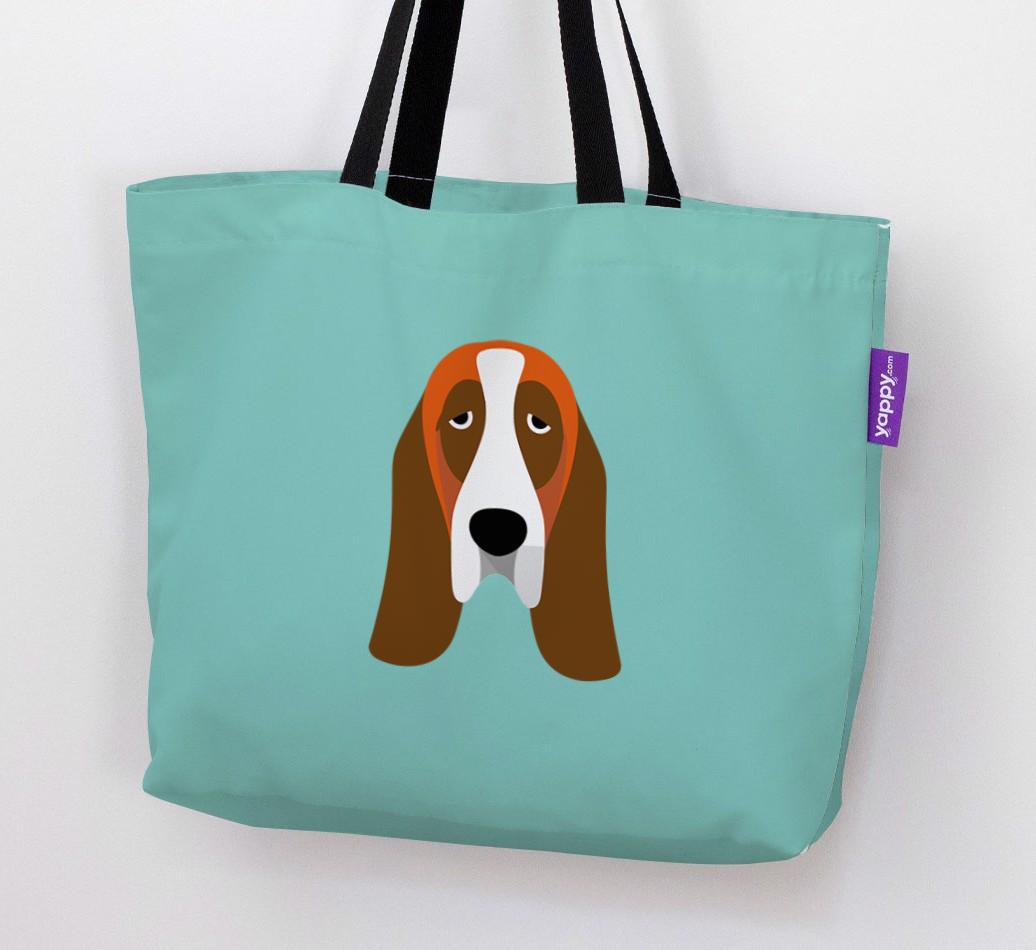 Dog Icon Canvas Bag
