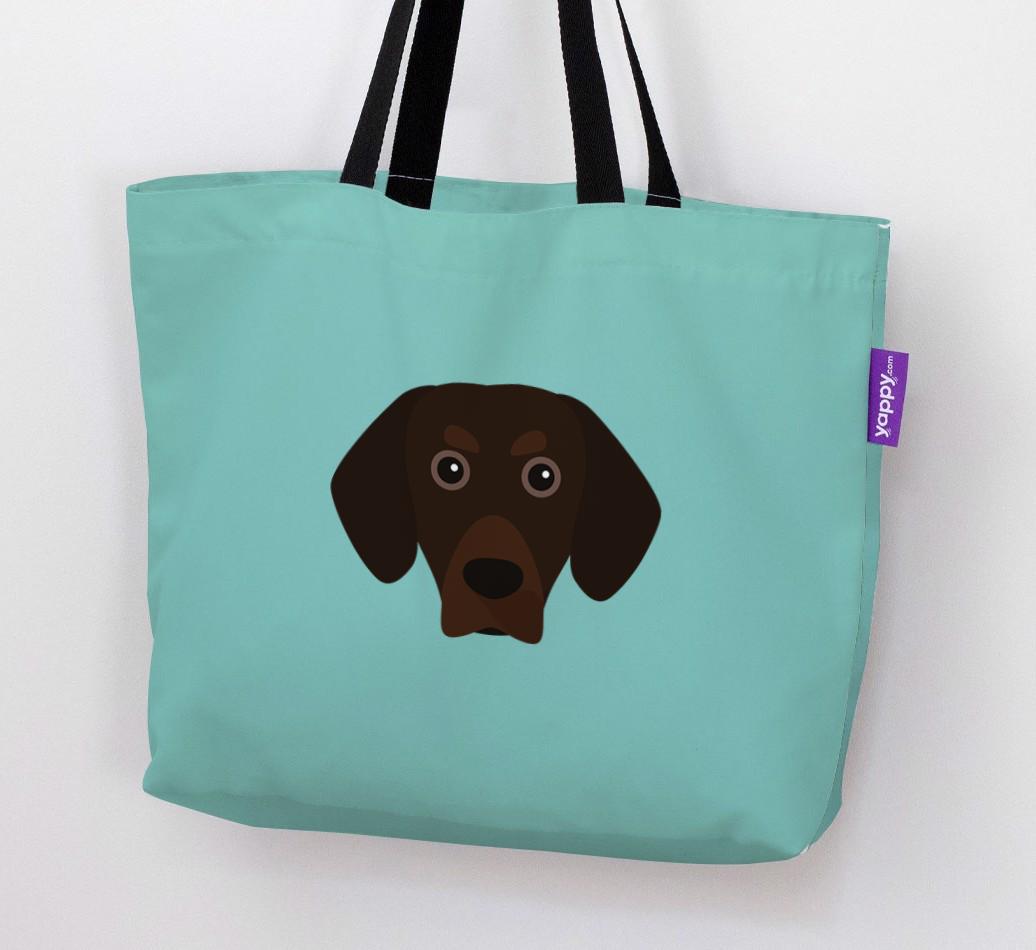 Dog Icon Canvas Bag