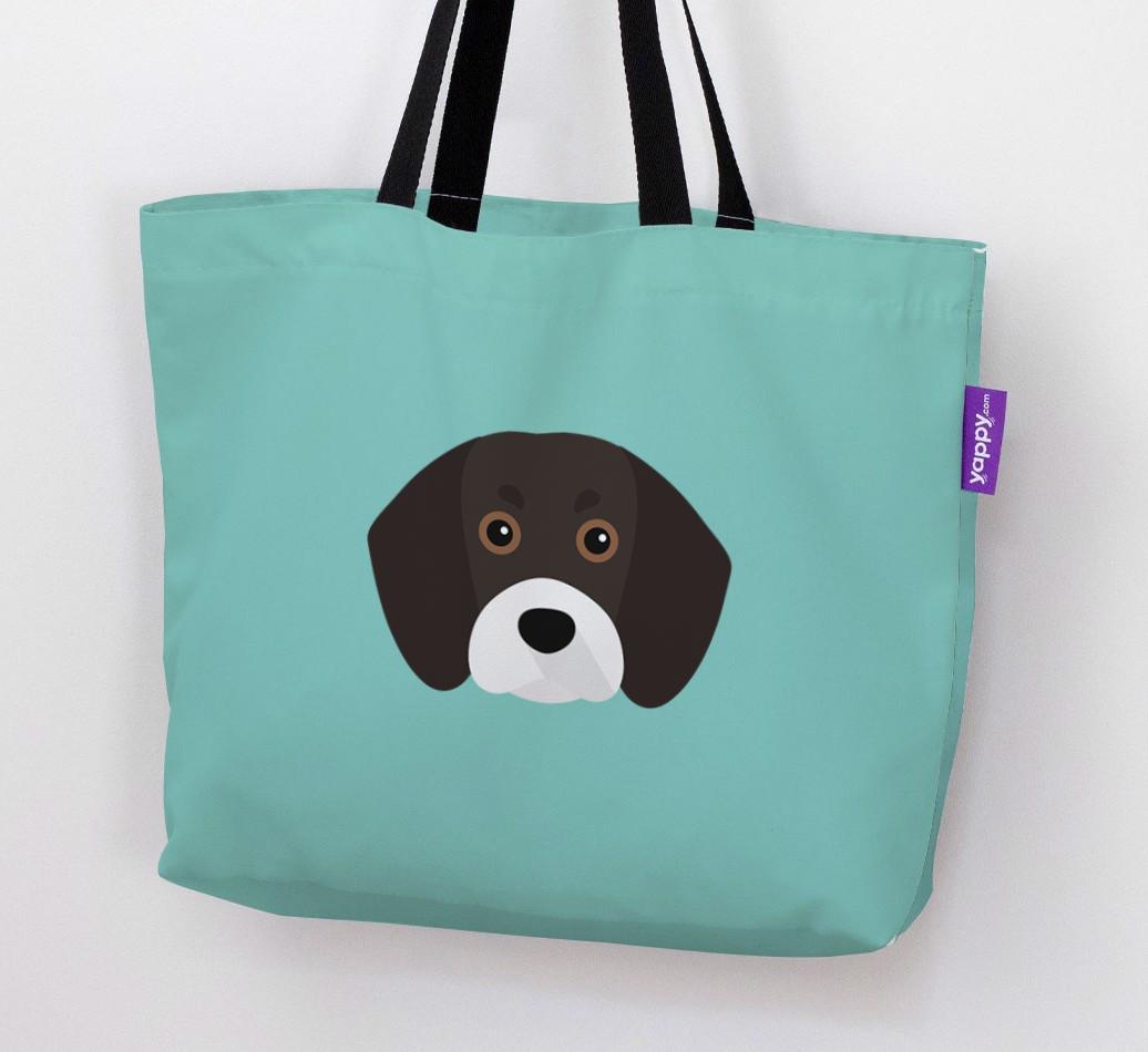 Dog Icon Canvas Bag