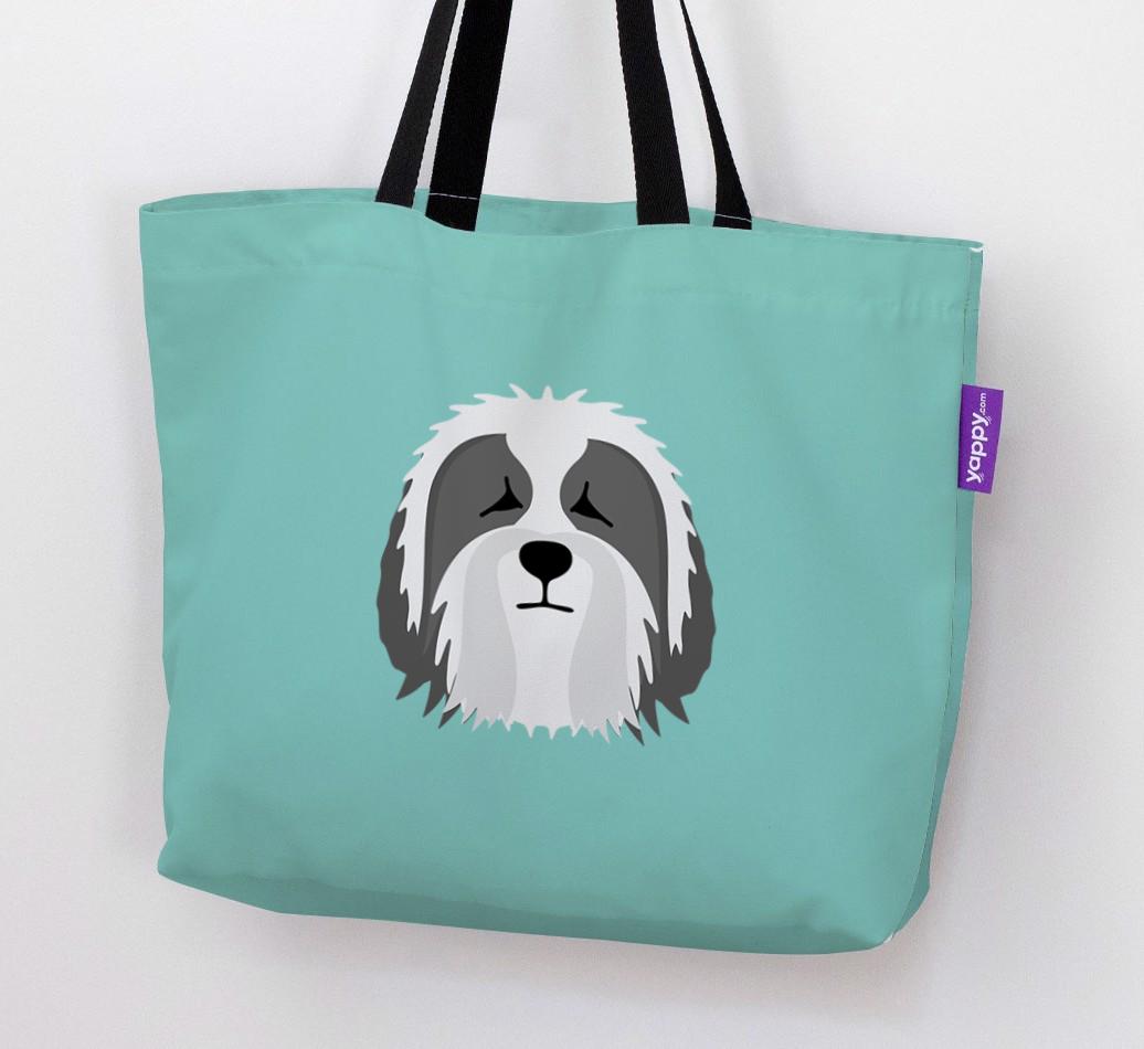 Dog Icon Canvas Bag