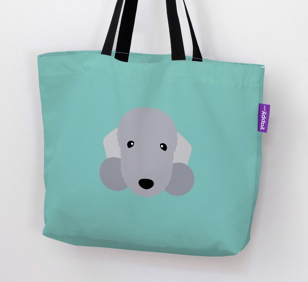 Dog Icon Canvas Bag