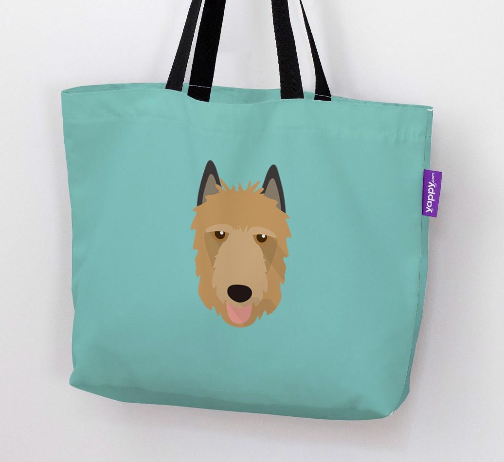 Dog Icon Canvas Bag