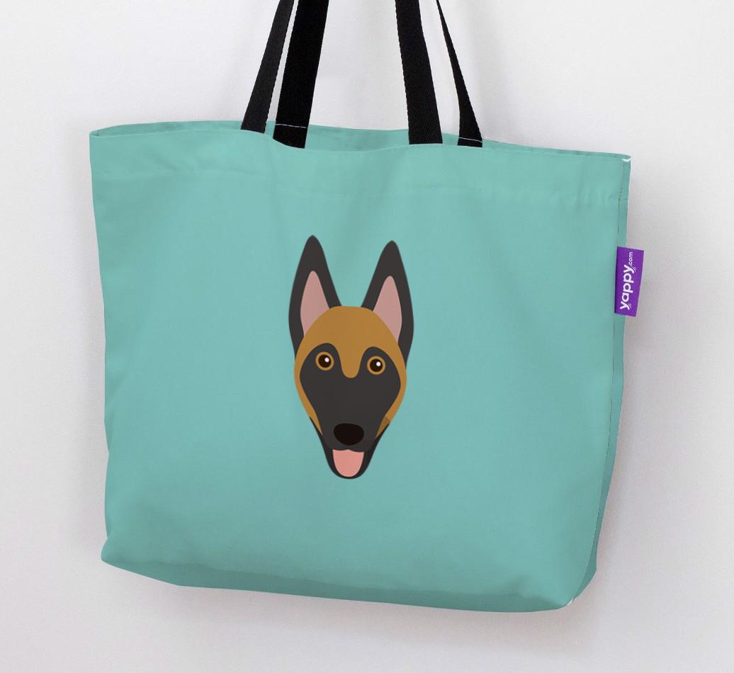 Dog Icon Canvas Bag