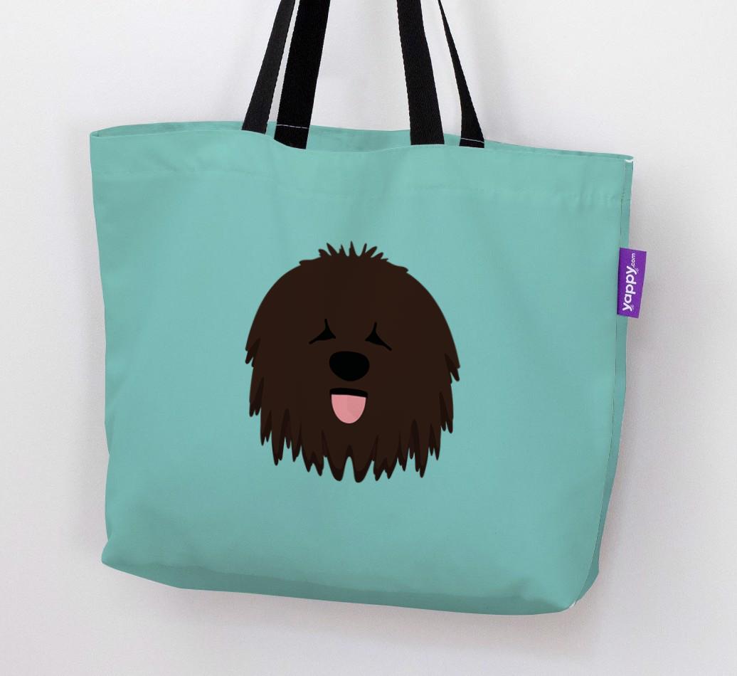 Dog Icon Canvas Bag