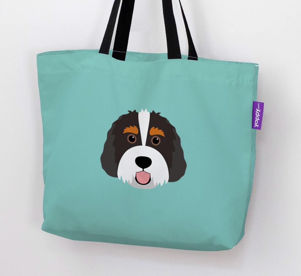 Dog Icon Canvas Bag