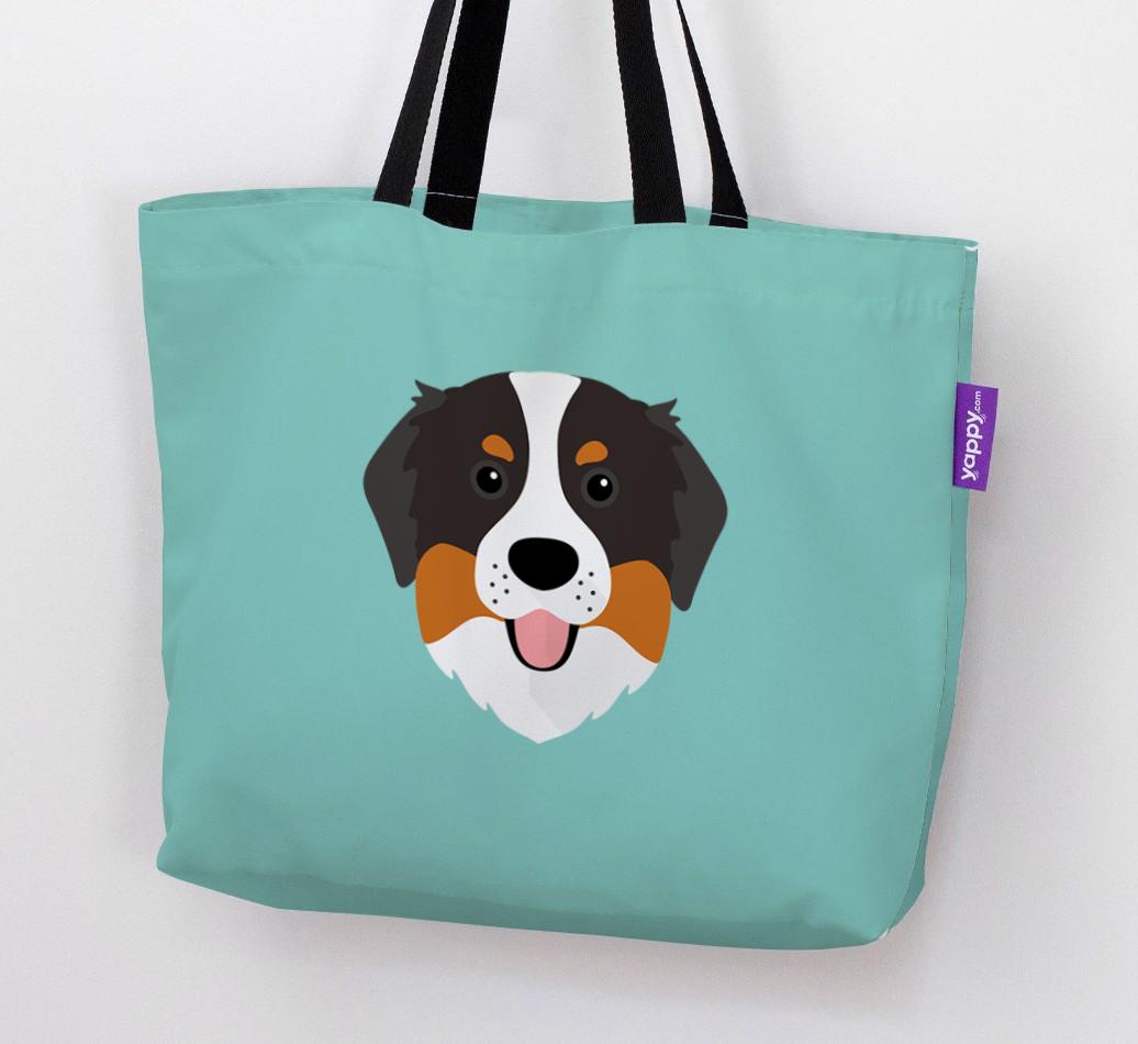 Dog Icon Canvas Bag