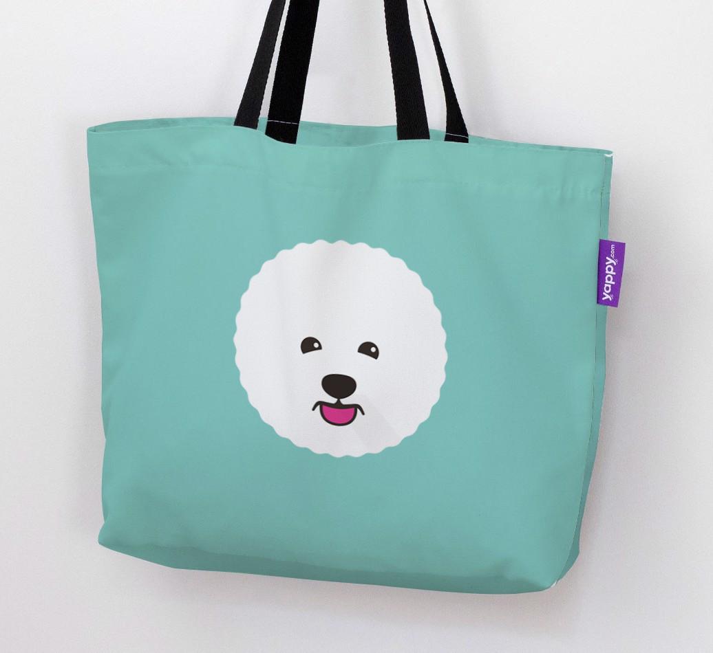 Dog Icon Canvas Bag