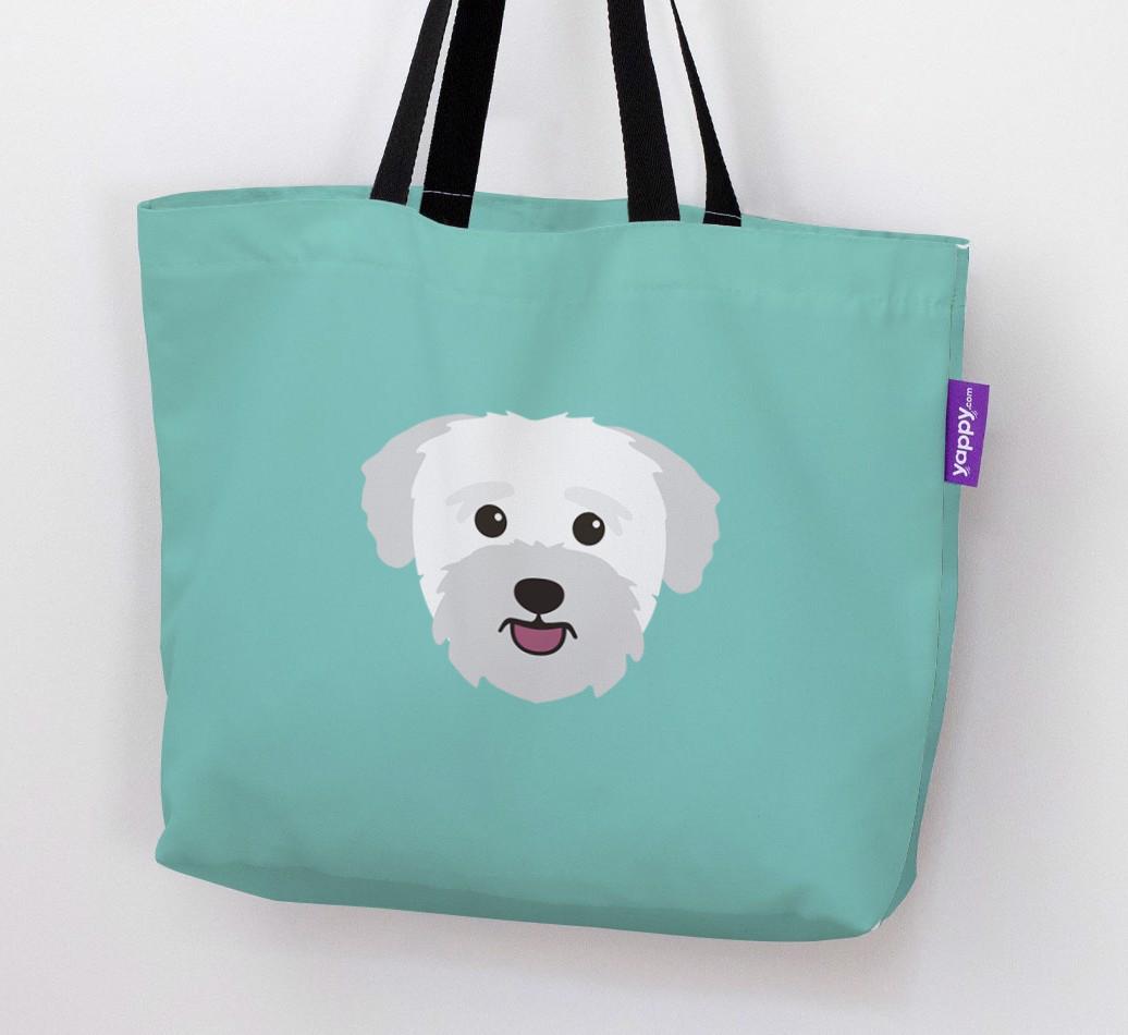 Dog Icon Canvas Bag