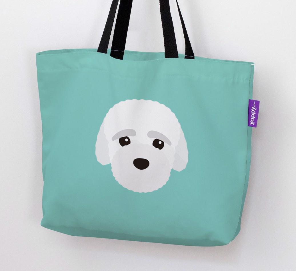 Dog Icon Canvas Bag