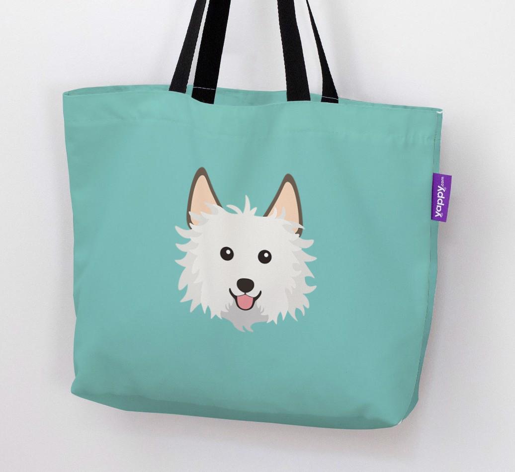Dog Icon Canvas Bag