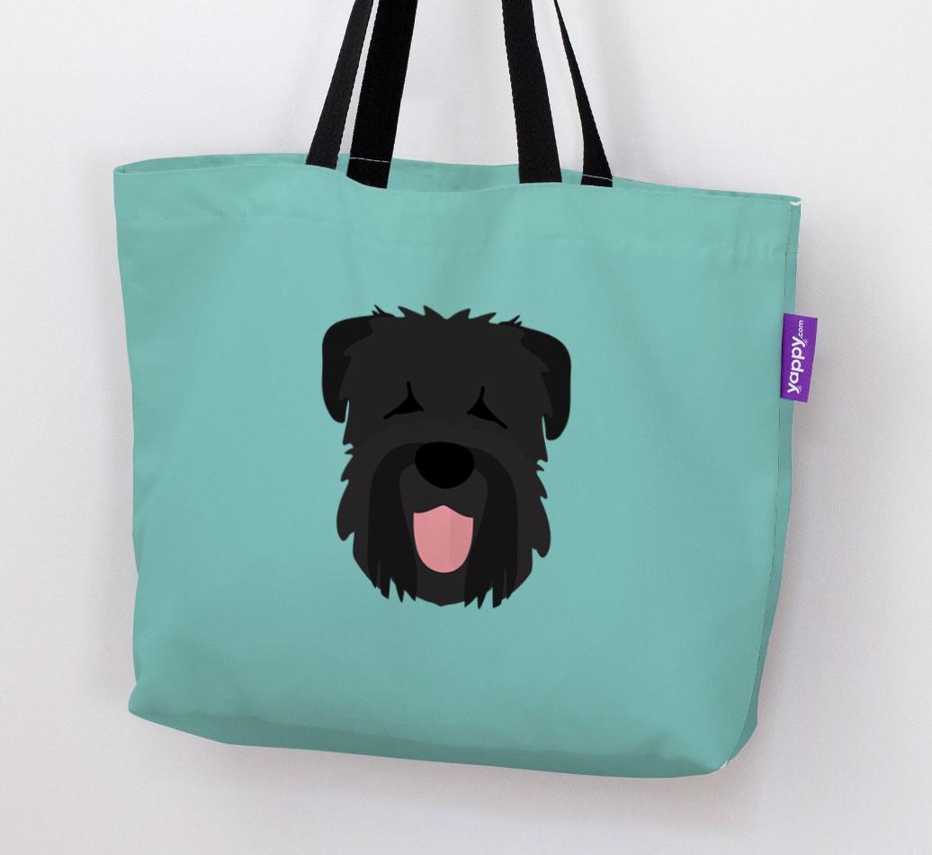 Dog Icon Canvas Bag
