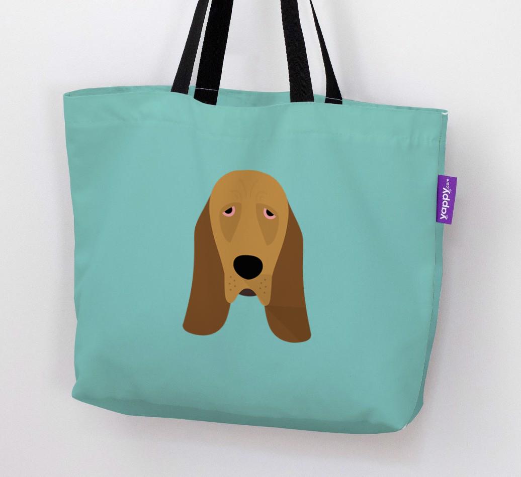 Dog Icon Canvas Bag