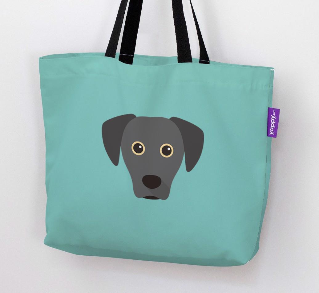 Dog Icon Canvas Bag