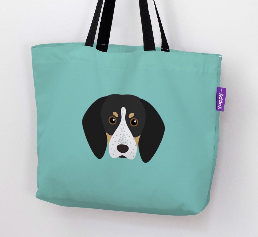 Dog Icon Canvas Bag