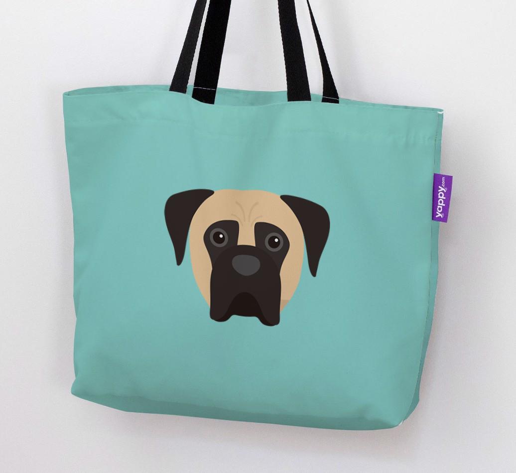 Dog Icon Canvas Bag