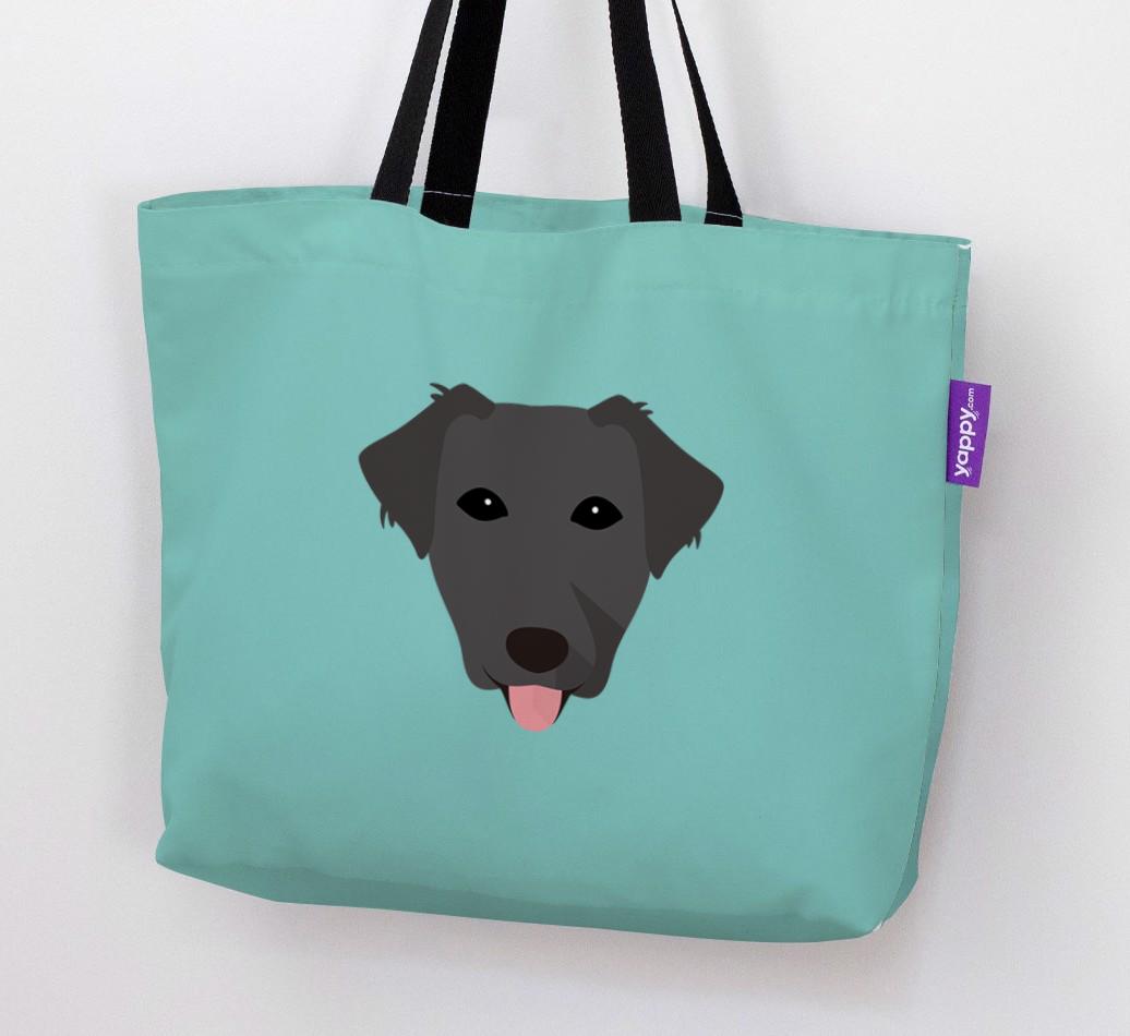 Dog Icon Canvas Bag