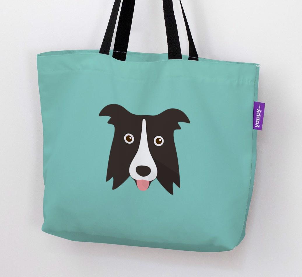 Dog Icon Canvas Bag