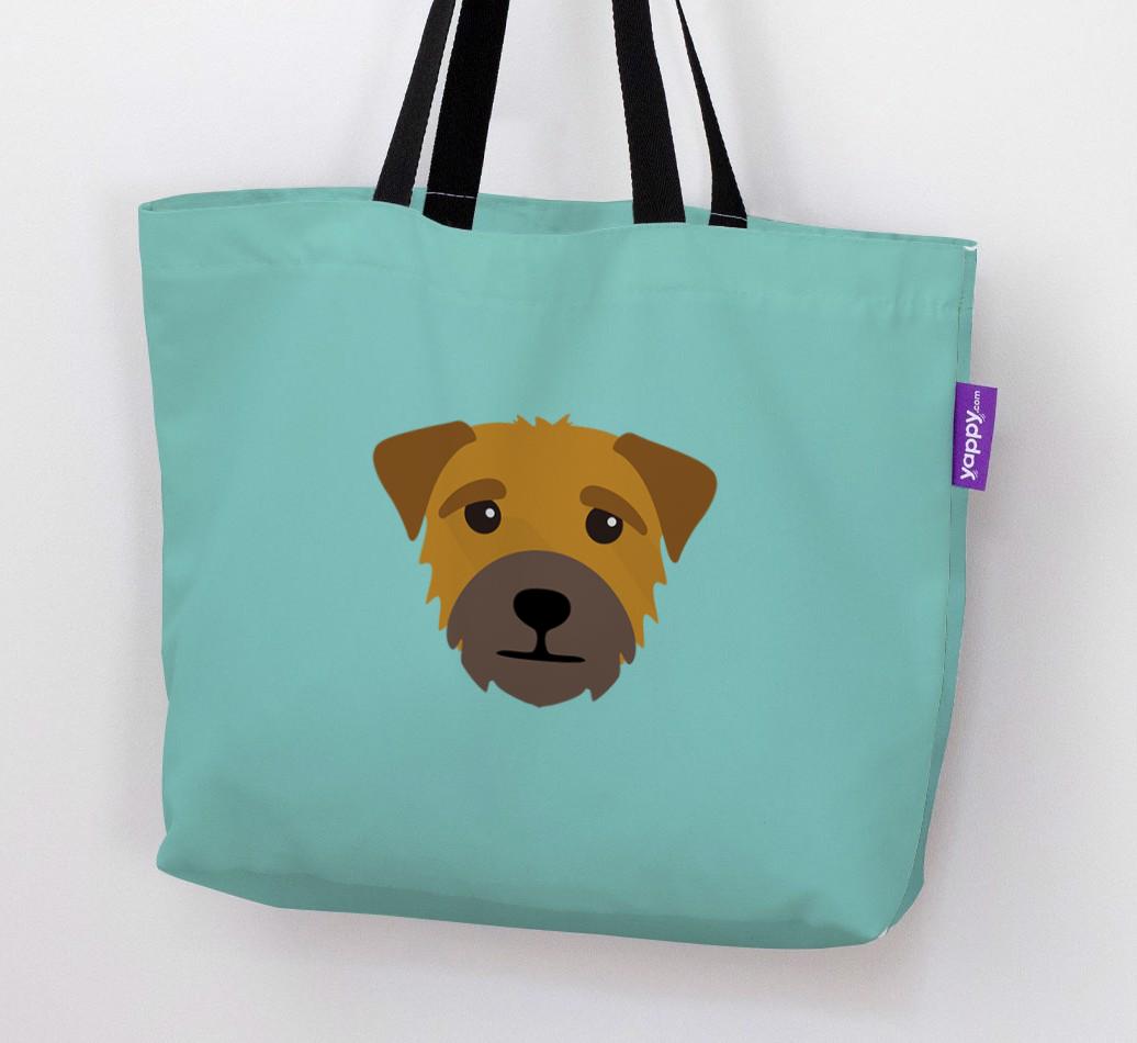 Dog Icon Canvas Bag