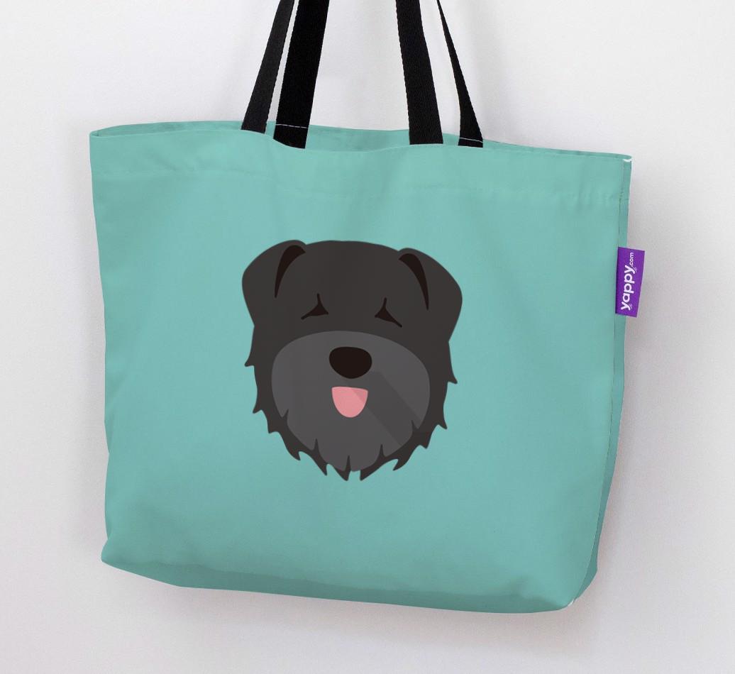 Dog Icon Canvas Bag