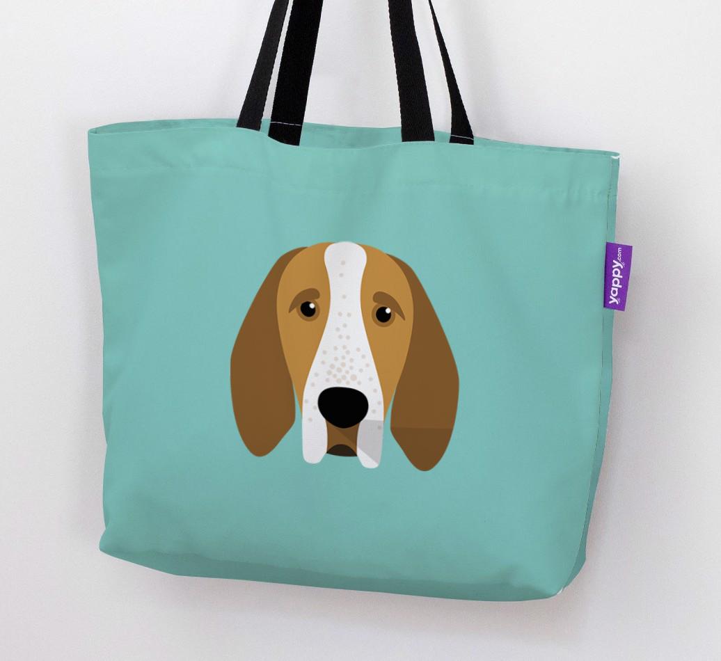Dog Icon Canvas Bag
