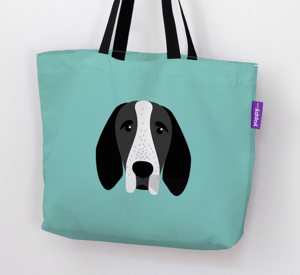 Dog Icon Canvas Bag
