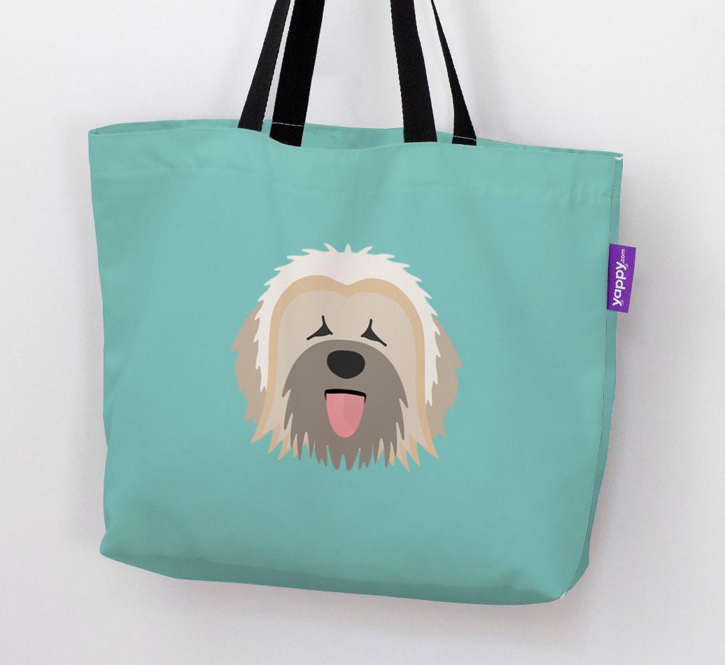 Dog Icon Canvas Bag