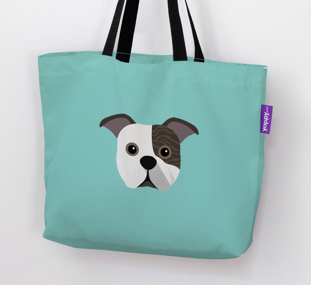 Dog Icon Canvas Bag