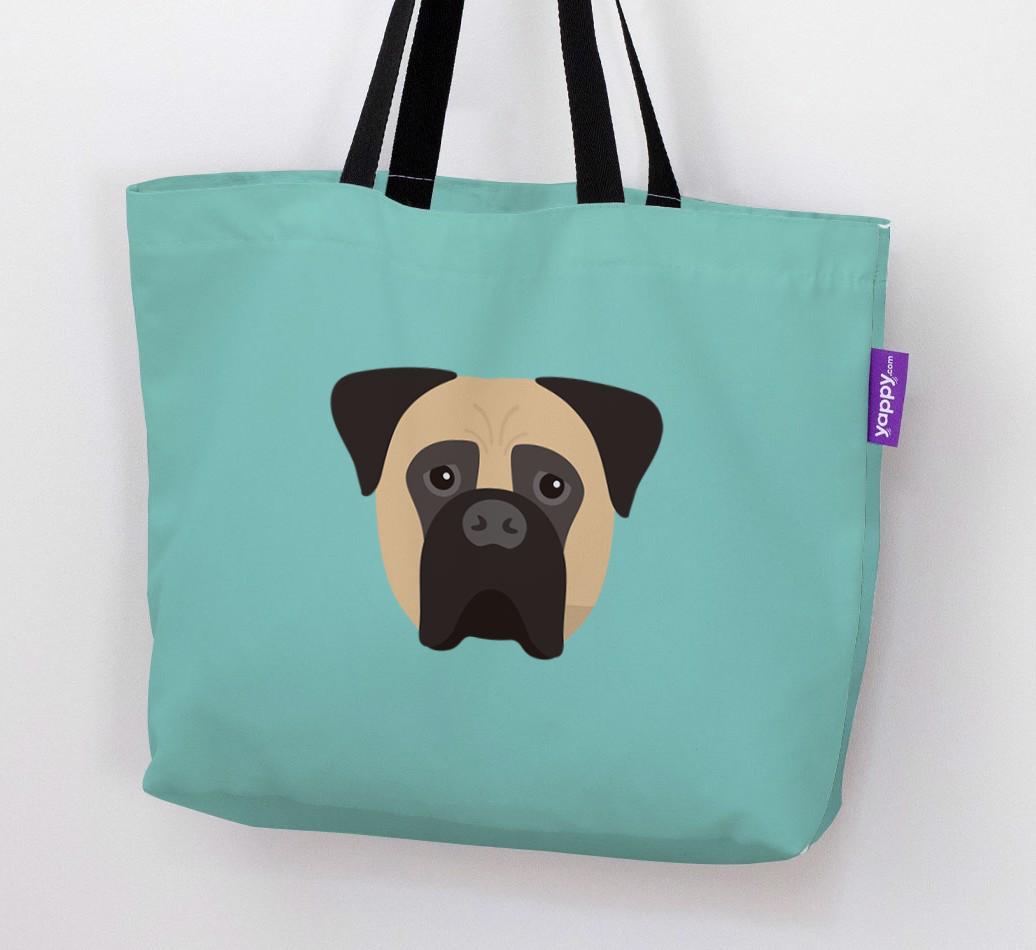 Dog Icon Canvas Bag