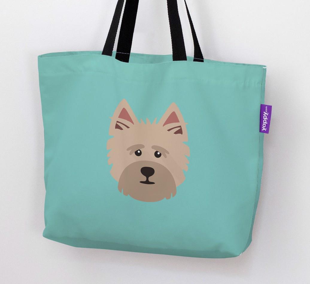 Dog Icon Canvas Bag