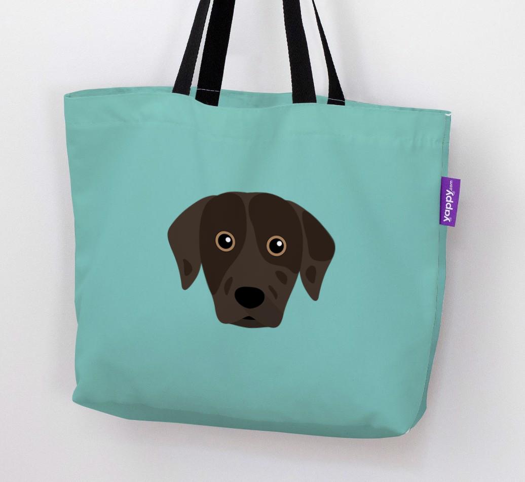 Dog Icon Canvas Bag